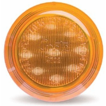 CLR/MKR LAMP, 2.5, YELLOW, HI COUNT LED