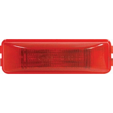 CLR/MKR LAMP, RED, HI COUNT LED LAMP