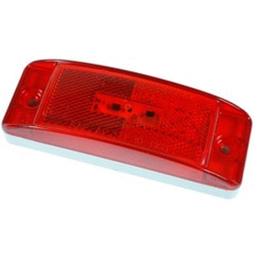CLR/MKR LAMP, RED, HI COUNT LED LAMP, TU