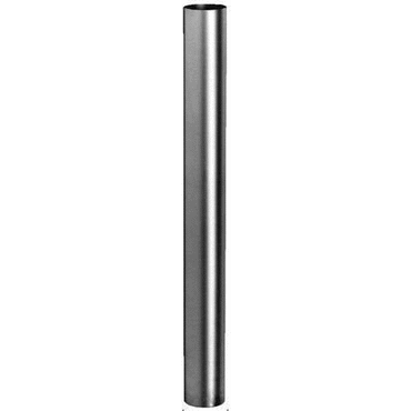 5" X 10' STRAIGHT TUBING - CARBON (16GA