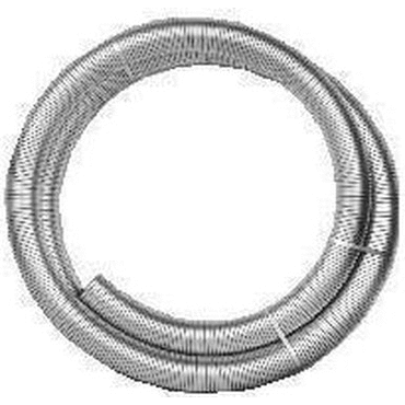 3" X 25' FLEXIBLE TUBING - GALVANIZED -