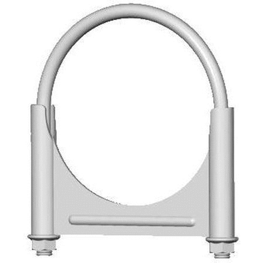 4" GUILLOTINE STYLE / U-CLAMP - ZINC (10