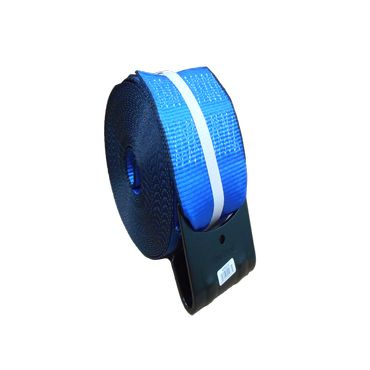 4" X 30' WINCH STRAP WITH 4" FLAT HOOK,