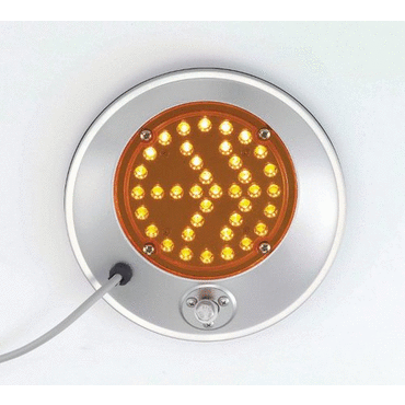 8-1/2 MIRROR SS LED LH