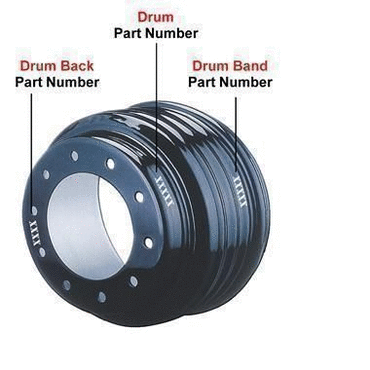 16.5 X 7 DRUM BAL