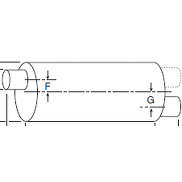 MUFFLER-TYPE 2 OVAL