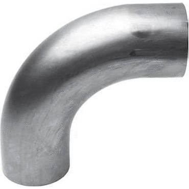 PIPE-EXHAUST 90DEG 4" STL ALMZ OD/OD