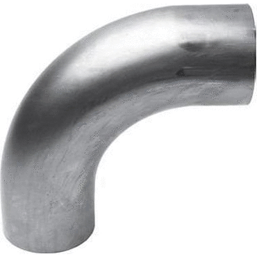 PIPE-EXHAUST 90DEG 5" STL ALMZ OD/OD