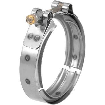 CLAMP, T-BOLT V-BAND  MIN DIA 4.69"