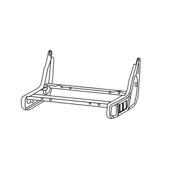 Frame-Lower Wldment/Trple W/Blstrs