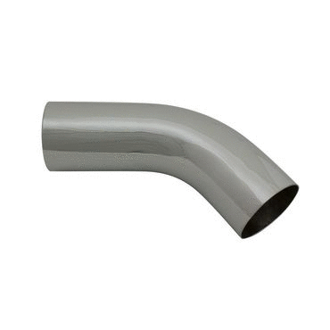 PIPE-EXHAUST 58DEG 5" STL CHROMED