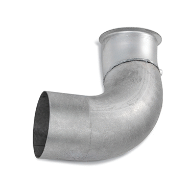 PIPE-EXHAUST MBEND 5" STL ALMZ FLG/OD