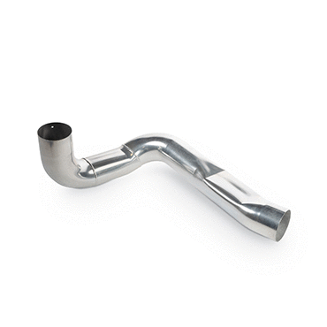 PIPE-EXHAUST MBEND 5" STL AL/CER OD/OD