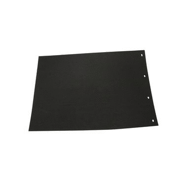 Mudflap-Black 3/16 24x30 Plain Poly