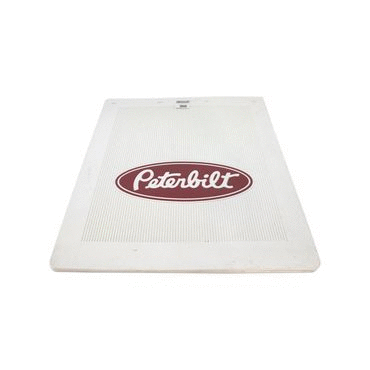 MUDFLAP-24X30 WHT,PB