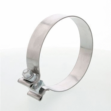 CLAMP-EXHAUST ACCUSEAL 5" SS