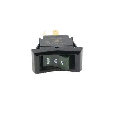Switch-Rocker Green On/Fan/Auto