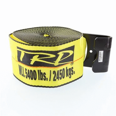 STRAP-CARGO, 4X30', W/FLAT HOOK YELLOW