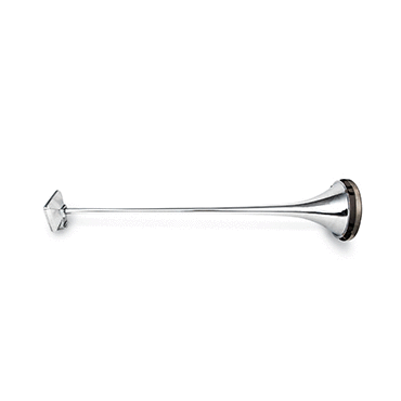 HORN ASSY-37.5"X7.25" CHROME W/SHEILD