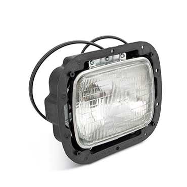 Headlamp Assy-Single Rectangular