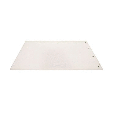 Mudflap-White Ls 24x30 Plain