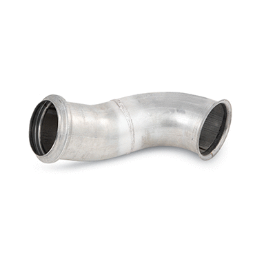 PIPE-EXHAUST MBEND 4" SS ALMZ FLG/FLG