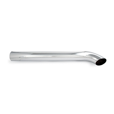 PIPE-STAND 5" POL NICR 48" CLEAR COAT