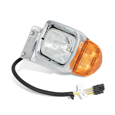 Headlamp Assy-Single Pod Lh Pol