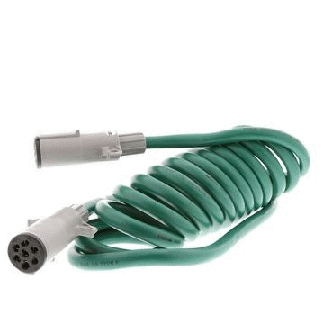 CABLE-COILED ELECTRIC,ABS,15',40" LEAD