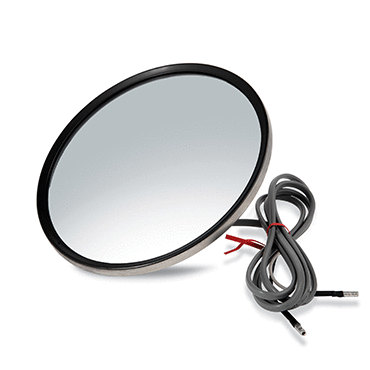 MIRROR-CONVEX HEATED 8.5" DIA LH