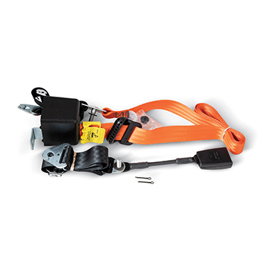 Belt-Seat Driver 3 Pt Orange