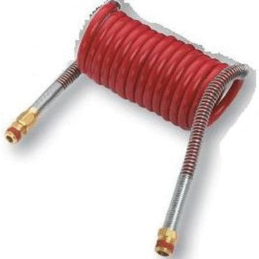 Coil-Air Brake12 Ft Red /Emrgncy
