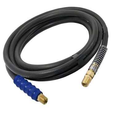 RUBBER AIR LINE-12 FOOT BLUE H