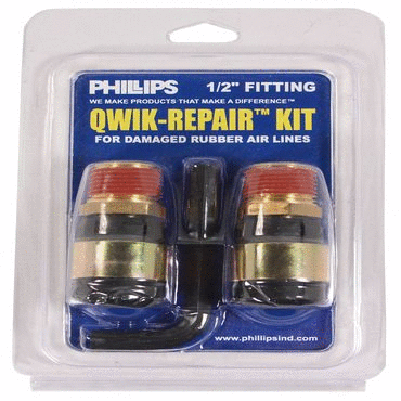 KIT - QWIK-REPAIR, 3/8" RUBBER HOSE, 1/2