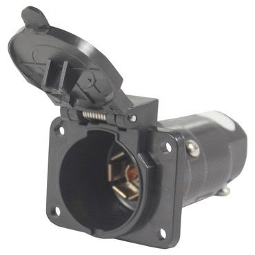 SOCKET - 7 PIN, BLADE STYLE, RV STYLE