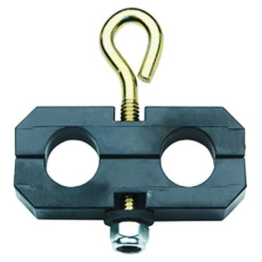 Holder, Hose, Eye Bolt, 2-line