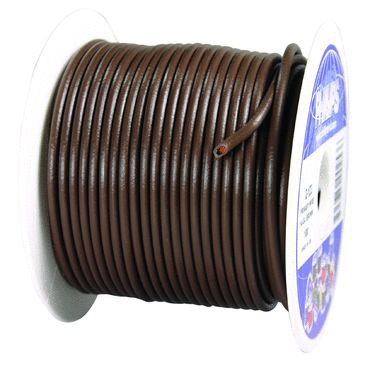 Primary Wire-14g-Brown-100 Ft