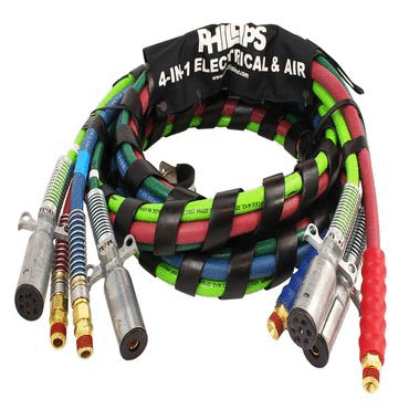 ELECTRICAL/AIR ASSEMBLY - 4-IN-1, 15 FT.