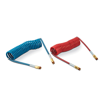 AIR HOSE RED & BLUE 15' W/12" LEADS