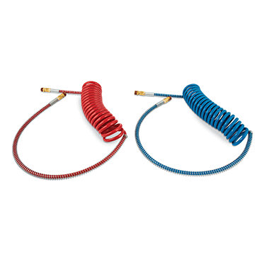 AIR HOSE RED & BLUE 15' W/12-40" LEADS