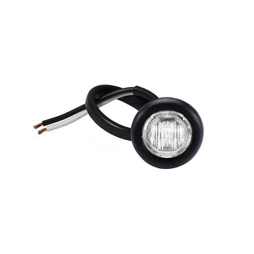 LED 3/4" MARKER LIGHT-CLEAR/ AMBER CABLE