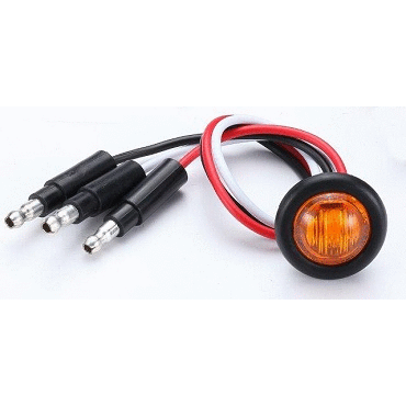 LED 3/4" DUAL INTENSITY MARKER LIGHT-AMB