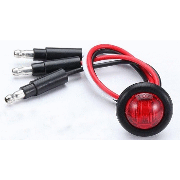 LED 3/4" DUAL INTENSITY MARKER LIGHT-RED