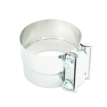 Exhaust Clamp - Preformed SS 4"