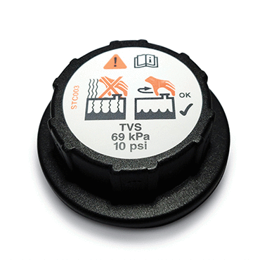 CAP, COOLANT RESERVOIR/SURGE TANK, RATCH