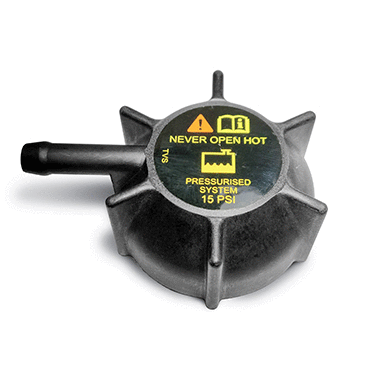 CAP, COOLANT RESERVOIR PRESSURE, VENT TU