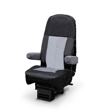 BLACK/GREY SEAT COVER