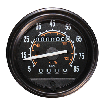 Speedometer-Mph Odom/Trip Black Bezel