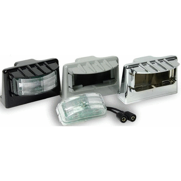KIT-LAMP LED LICENSE W/ GRAY BRKT 12V