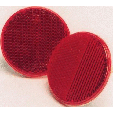 REFLECTOR, RED, STICK-ON 3-3/1